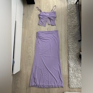 Tiger Mist matching purple set
